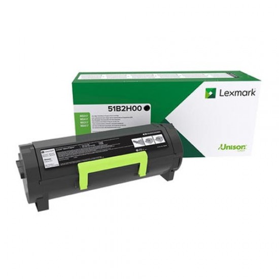 LEXMARK MS/MX417/517/617 TONER BLACK HC  8.5K (51B2H00) (LEX51B2H00)