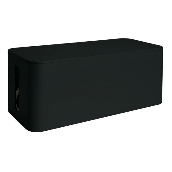 Media Range Cable Tidy Box Big-Sized 405x133x155 mm Black (MRCS308)