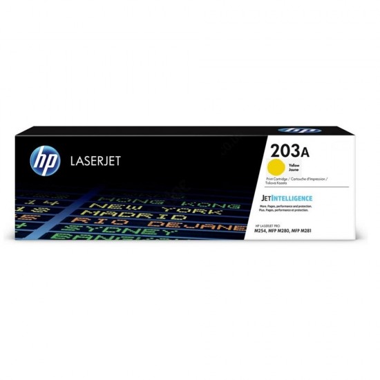 HP 203A LaserJet Yellow Toner (1.3k) (CF542A) (HPCF542A)