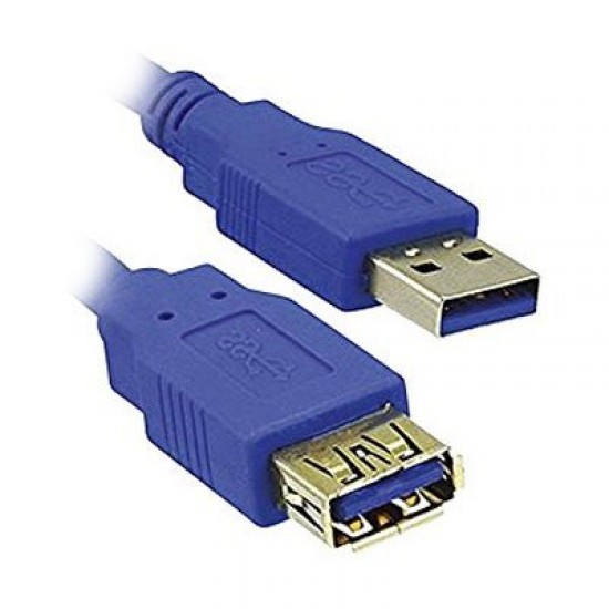 Καλώδιο MediaRange USB 3.0 Extension AM/AF 3.0M Blue (MRCS145)