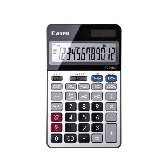 CANON HS-20TSCDBL 12-DIGIT CALCULATOR (2469C002AA) (CANHS20TSC)