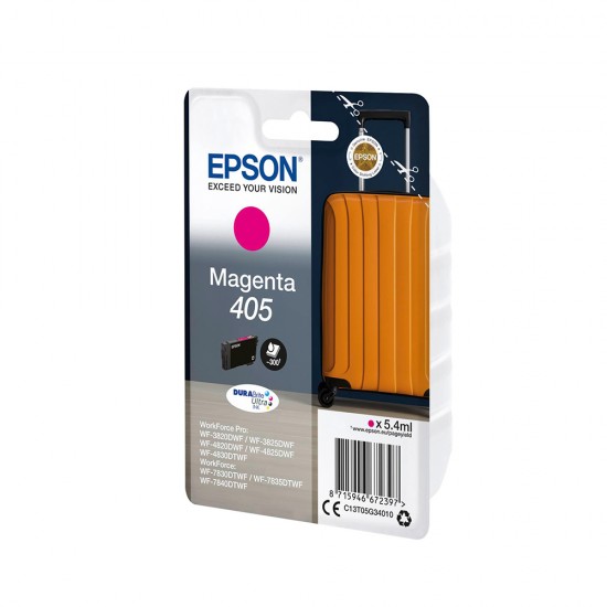 Epson Μελάνι Inkjet 405 Magenta (C13T05G34010) (EPST05G340)