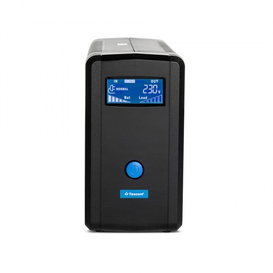 Tescom Leo Plus LCD 650AP with usb UPS Line Interactive (UPS.0785) (TSLCD650AP)