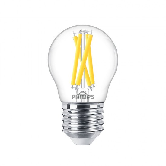 Philips E27 LED WarmGlow Filament Ball Bulb 5.9W (60W) (LPH02547) (PHILPH02547)