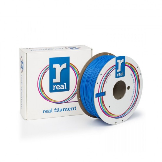 REAL PLA Pro 3D Printer Filament - Blue - spool of 1Kg - 1.75mm (REFPLAPROBLUE1000MM175)