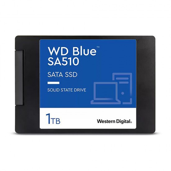 Western Digital Blue SA510 SATA SSD 1TB 2.5”/7mm Cased (WDS100T3B0A)