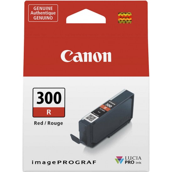 Canon PFI-300 Μελάνι Εκτυπωτή InkJet Κόκκινο (4199C001) (CANPFI-300R)