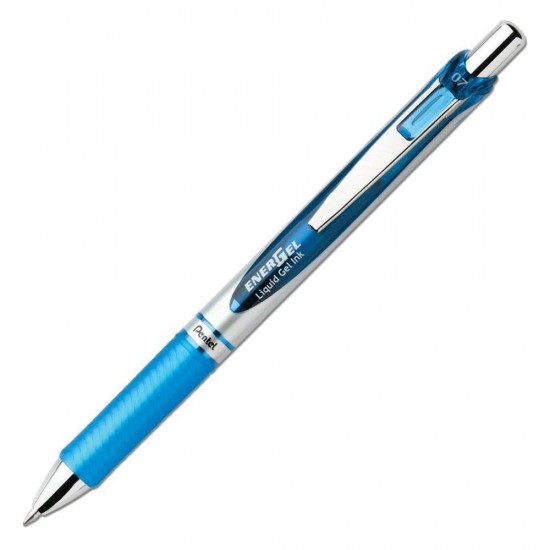 Pentel EnerGel RTX Refillable Liquid Gel Pen Blue 0.7mm (BL77-C) (PENBL77-C)