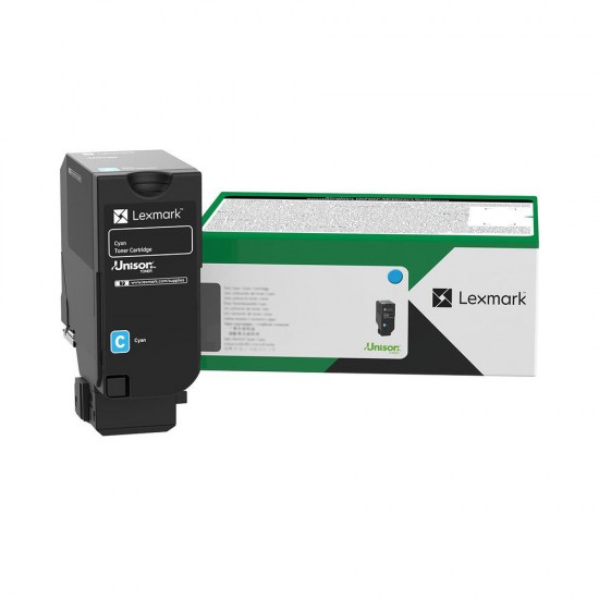 Lexmark 16.2K Pages High Yield Cyan Toner (CX735) (81C2XC0) (LEX81C2XC0)