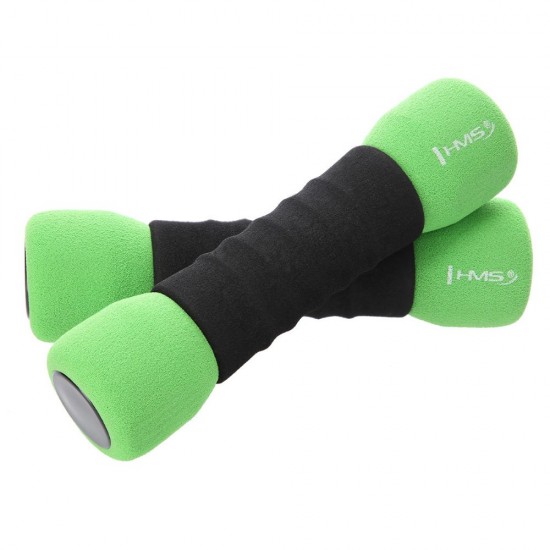 HMS Aerobic Dumbbells 2x1.5Kg Green (CM07) (HMSCM07)