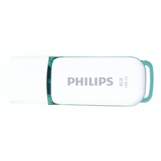 Philips Snow 8GB USB 3.1 Stick Πράσινο (FM08FD75B/00) (PHIFM08FD75B-00)