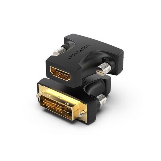 VENTION HDMI Female to DVI (24+1) Male Adapter Black (AILB0) (VENAILB0)