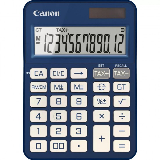 CANON KS-125KB-BL CALCULATOR Royal Blue (6818C004AA) (CANKS125KBBL)