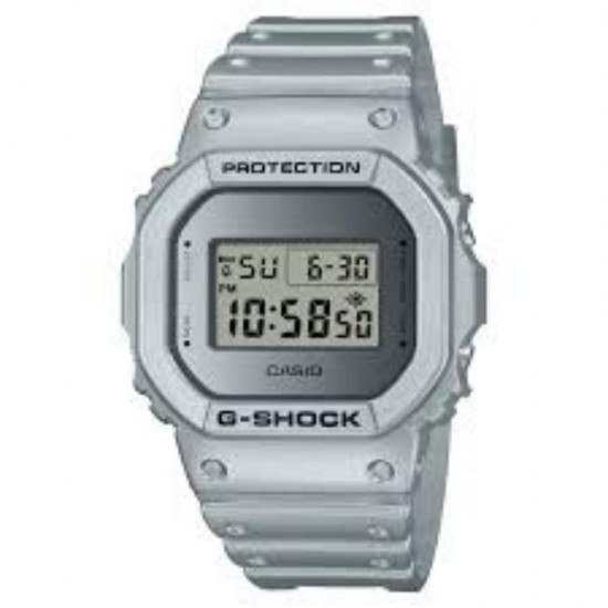 Casio Ρολόι Μπαταρίας σε Ασημί Χρώμα (DW-5600FF-8ER) (CASDW-5600FF-8ER)