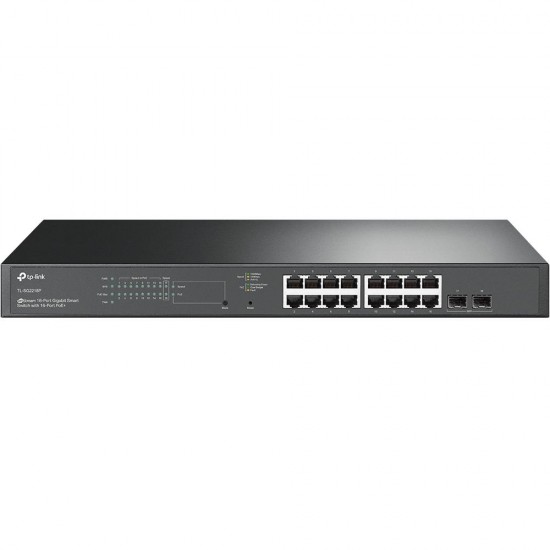 TP-Link JetStream 18-Port Gigabit Smart Switch with 16-Port PoE+  (TL-SG2218P) (TPTL-SG2218P)