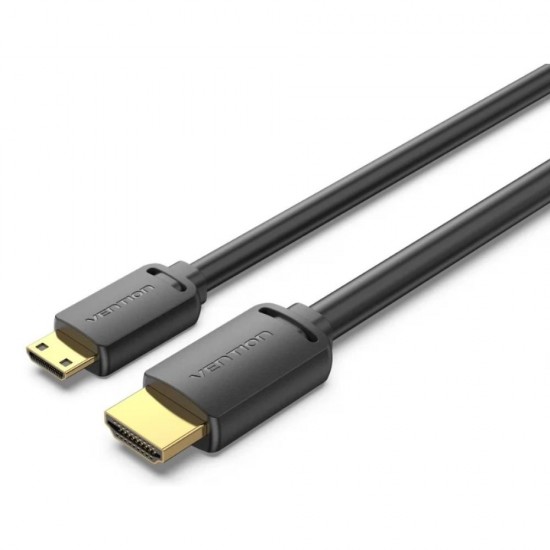 VENTION Mini HDMI to HDMI 4K HD Cable 3M Black (AGHBI) (VENAGHBI)