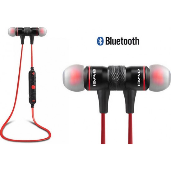 Awei A920BL In-ear Bluetooth Handsfree Ακουστικά με Αντοχή στον Ιδρώτα Μαύρα