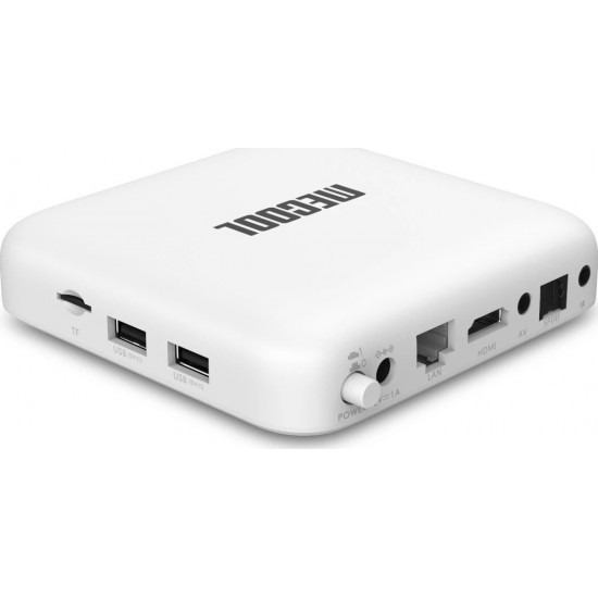 Mecool TV Box KM2 4K UHD με WiFi USB 2.0 / USB 3.0 2GB RAM και 8GB Αποθηκευτικό Χώρο με Λειτουργικό Android 10.0 και Google Assistant