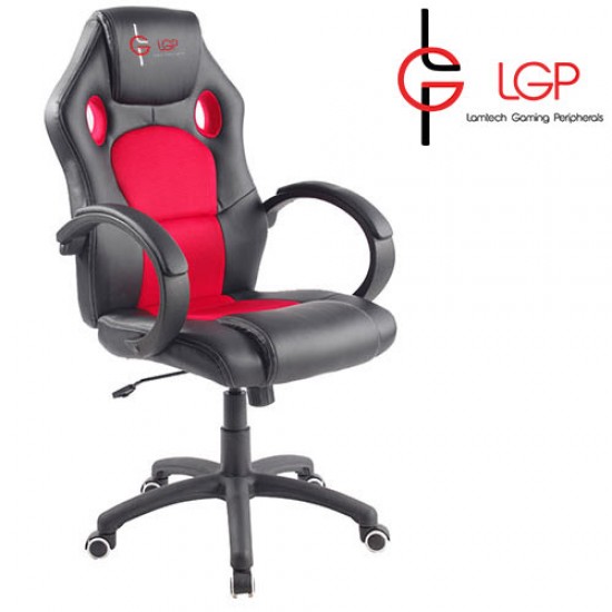 LAMTECH GAMING CHAIR B.RED KRONOS