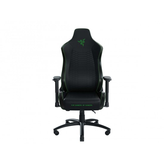 Razer ISKUR X - XL Green/Black - Gaming Chair - Lumbar Support - Synthetic Leather -Memory Foam Head