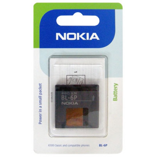 ΜΠΑΤΑΡΙΑ NOKIA BL-6P 6500 Classic/7900 Prisma 830mAh PACKING OR