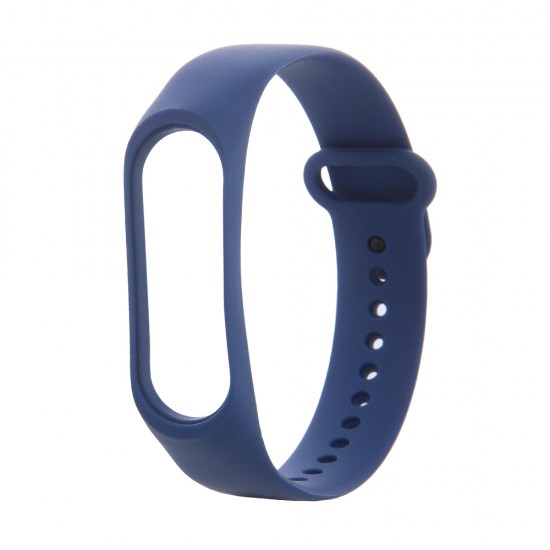 Silicone band for Xiaomi Mi Band 3 / 4 midnight blue