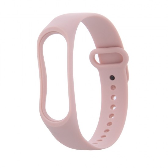 Silicone band for Xiaomi Mi Band 3 / 4 powder pink