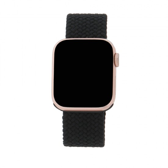 Elastic band XS for Apple Watch 42/44/45 mm length 135 mm black