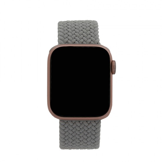 Elastic band M for Apple Watch 38/40/41 mm length 145 mm light gray