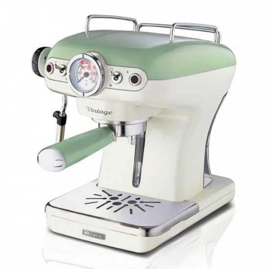 ARIETE 1389/14 GREEN ESPRESSO MACHINE VINTAGE