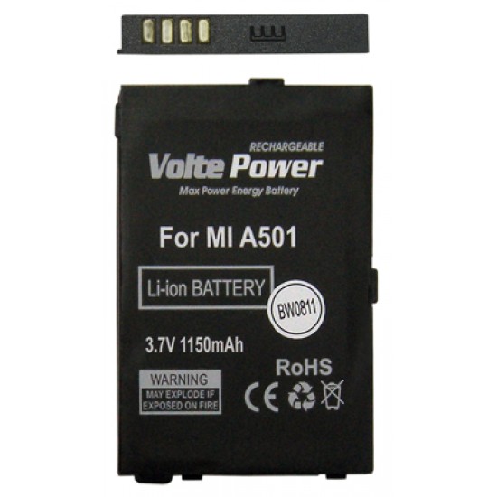 ΜΠΑΤΑΡΙΑ MIO A501 1150mAh Li-ion VoltePower