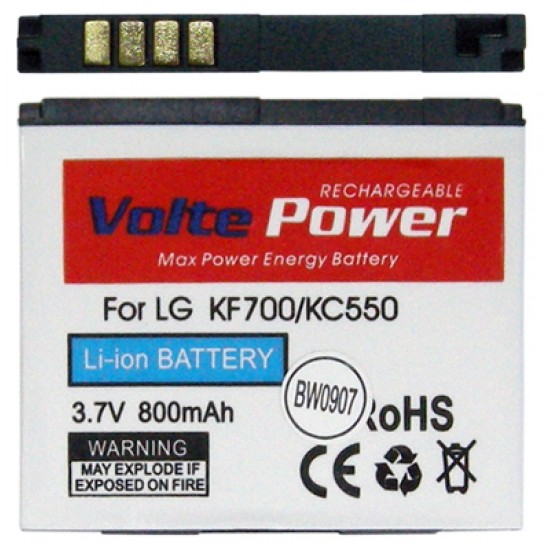 ΜΠΑΤΑΡΙΑ LG KP500/KC550/KF700 800mAh Li-ion(LGIP-570A)VoltePower