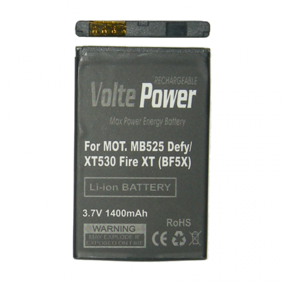 ΜΠΑΤΑΡΙΑ MOTOROLA MB525 DEFY 1400mAh Li-ion (BF5X) VoltePower