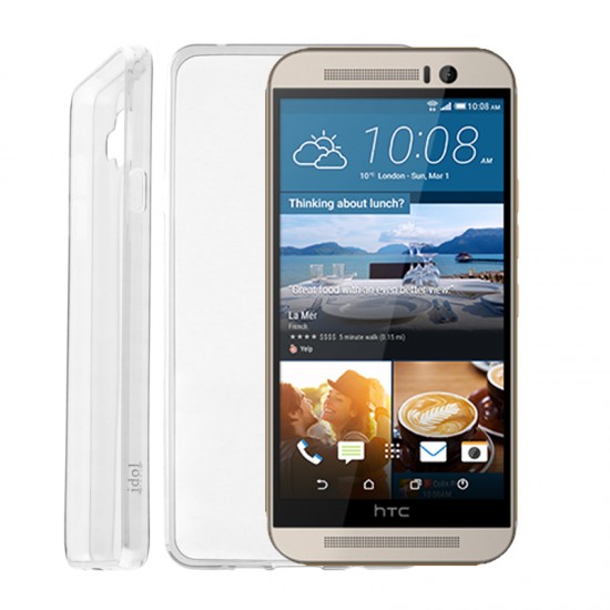 IDOL 1991 ΘΗΚΗ HTC ONE M9 ULTRA THIN TPU 0.3mm ΔΙΑΦΑΝΗ