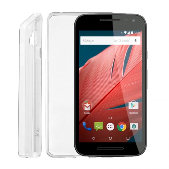 IDOL 1991 ΘΗΚΗ MOTOROLA MOTO G3 XT1541 ULTRA THIN TPU 0.3mm ΔΙΑΦΑΝΗ