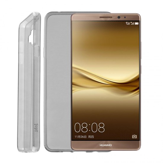 IDOL 1991 ΘΗΚΗ HUAWEI MATE 8 ULTRA THIN TPU 0.3mm ΔΙΑΦΑΝΗ ΓΚΡΙ