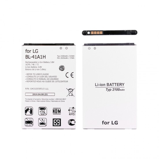 ΜΠΑΤΑΡΙΑ LG BL-41A1H F60 D390/D392 2100mAh BULK