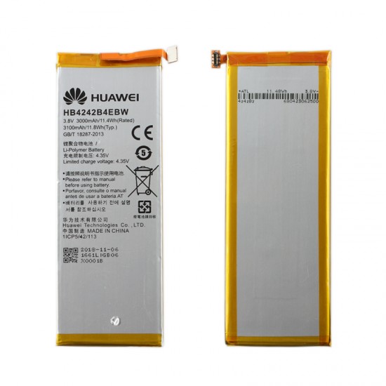 ΜΠΑΤΑΡΙΑ HUAWEI HB4242B4EBW HONOR 4X/7I/6 3000 mAh BULK OR