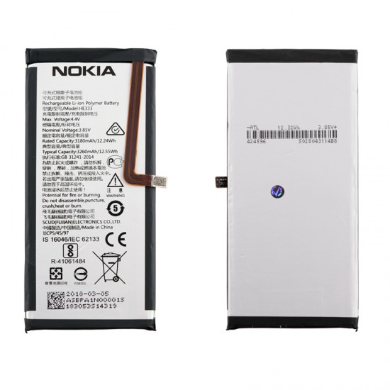 ΜΠΑΤΑΡΙΑ NOKIA HE333 8 SIROCCO 3260mAh Li-Polymer BULK OR