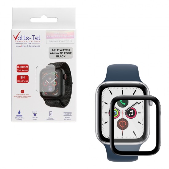 VOLTE-TEL TEMPERED GLASS APPLE WATCH 44mm 3D EDGE 1.78