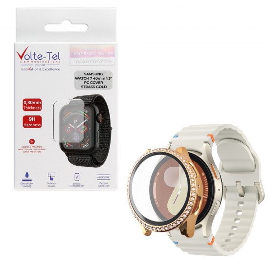 VOLTE-TEL TEMPERED GLASS SAMSUNG WATCH 7 40mm 1.3