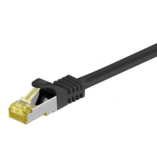 GOOBAY καλώδιο δικτύου 91599, CAT 7 S/FTP, 500 MHz, CU, 1.5m, μαύρο