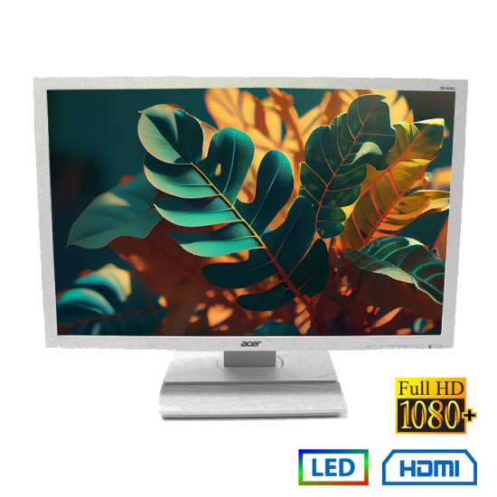 Used (A-) Monitor B246WL LED/Acer/24\\"FHD/1920x1080/Wide/Gray/Grade A-/DVI-D & DP & HDMI & HUB 3.0 HU