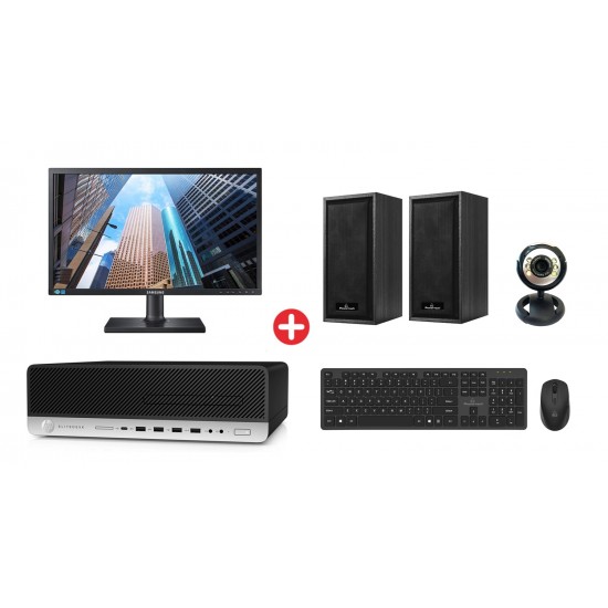 Bundle HP PC 800 G3 SFF, οθόνη 23.6