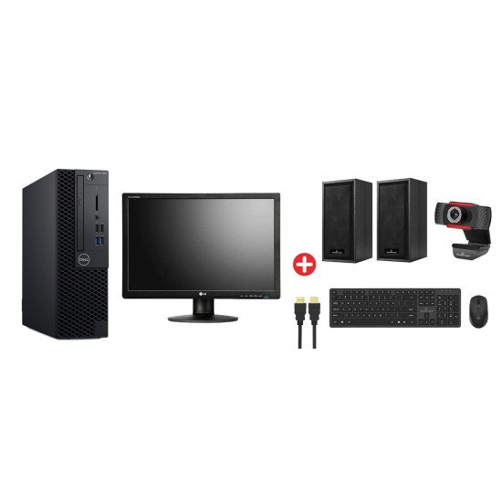 Bundle DELL PC 3060 SFF, οθόνη 24