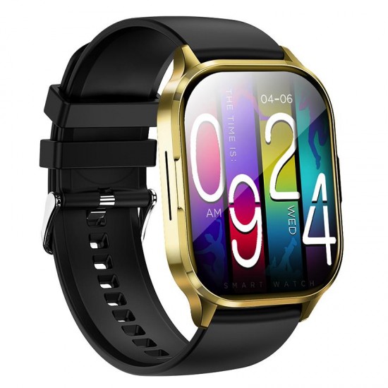 Borofone BD8 Smartwatch με Παλμογράφο Χρυσό