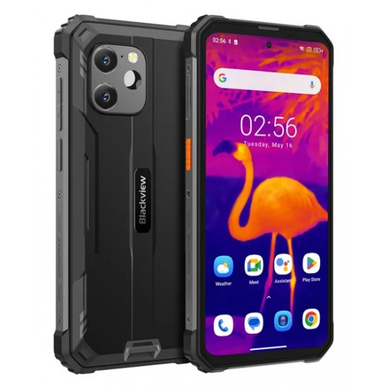 BLACKVIEW smartphone BV8900, θερμική κάμερα, 8/256GB, IP68/IP69K, μαύρο