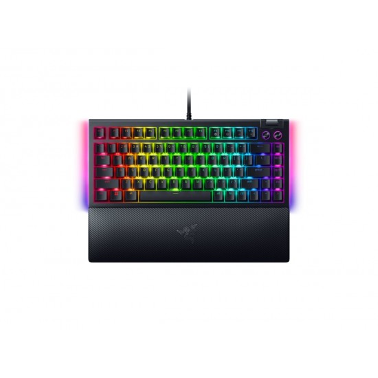 Razer BLACKWIDOW V4 75% - Mechanical RGB Gaming Keyboard - Hot-Swappable - Orange Tactile Switches