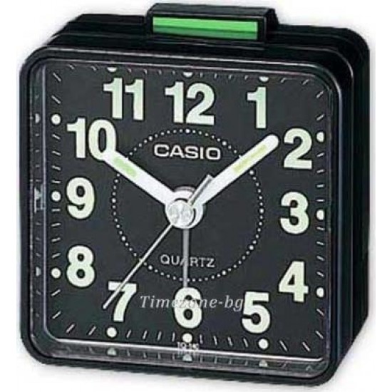 Casio TQ-140-1EF Επιτραπέζιο Ξυπνητήρι Μαύρο