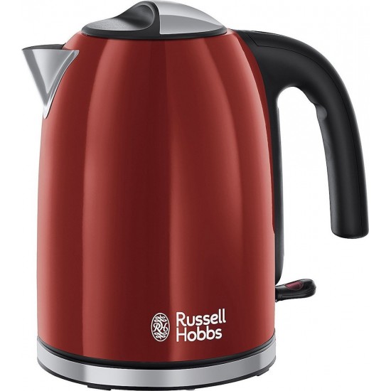 RUSSELL HOBBS 20412-70 Colours Plus Flame Red Kettle